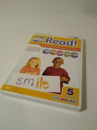 Your Child Can Read Early Reading System [for Ages 3 Years & Up] (5 Dvd Set) Vg