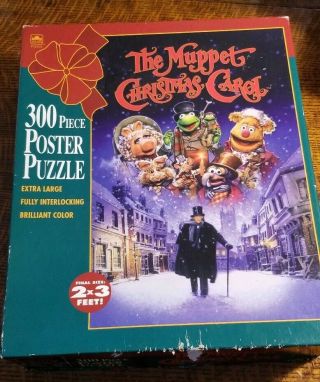 Jim Henson The Muppet Christmas Carol 300 Piece Poster Puzzle