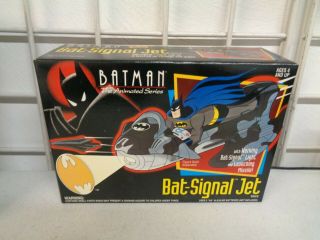 1993 Kenner Batman The Animated Series Bat - Signal Jet Vehicle