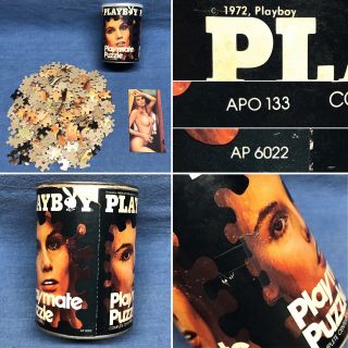 Vicki Peters 1972 Playboy Playmate Centerfold Jigsaw Puzzle Ap 6022 Apo 133