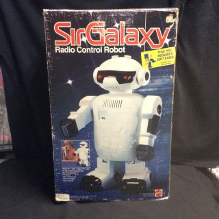 Sir Galaxy Radio Control Robot Rc 1979 Vintage Mattel