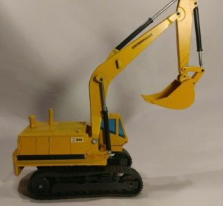 Vintage Caterpillar CAT 245 Hydraulic Excavator Made by NZG West Germany 1:50 2