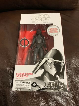 Star Wars 6 " Black Series Second Sister Inquisitor 95 First Edition Premier