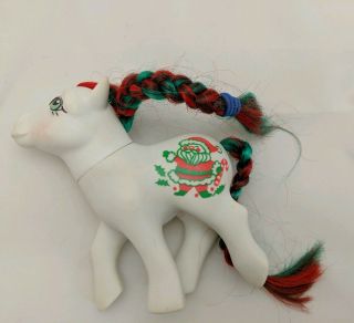 192 Vintage G1 My Little Pony Christmas Holiday Merry Treat Santa Gorgeous