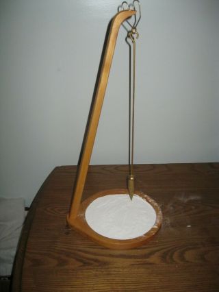 Wooden And Brass Sand Pendulum