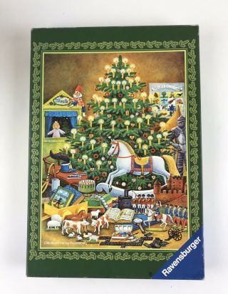 Christmas Presents Ravensburger 500 Piece Jigsaw Puzzle Complete Rocking Horse