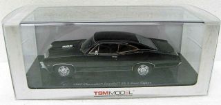 1967 Chevrolet Impala Ss 2 Door Coupe Black 1/43 Tsm 144323 Mb