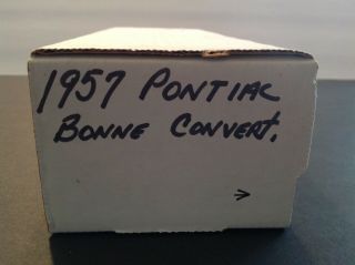 Resin 1957 Pontiac Bonneville Convertible Kit 1:25 Scale