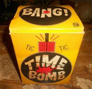 Vintage 1964 Milton Bradley Time Bomb Game Good In Shape