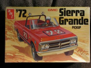1972 Gmc Sierra Grande Pickup,  1/25 Scale,  Kit Number T364 By Amt