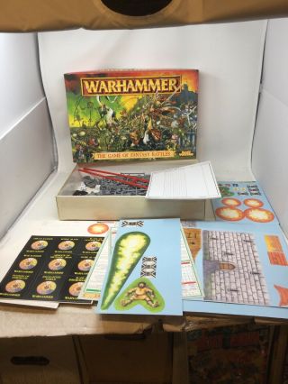 Warhammer The Game Of Fantasy Battles Games Workshop 1996 Edition 0110
