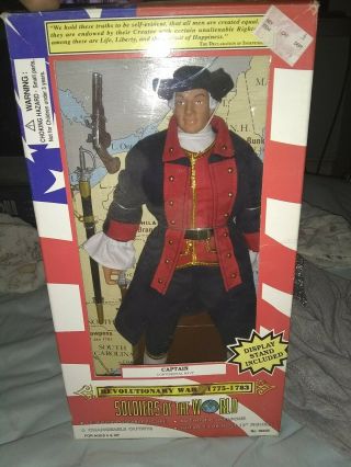 Soldiers Of The World Revolutionary War 1775 - 1783 Captain Continental Navy 1997