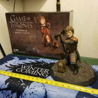 Game Of Thrones Tyrion Lannister Limited Edition Battle Statue Dark Horse