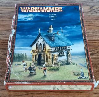 Warhammer Fantasy Age Of Sigmar Aos - Chapel Oop Open Box W Instructions 2007