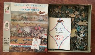 American Heritage Civil War Series Jigsaw Puzzle 2 Battle Of Fredericksburg