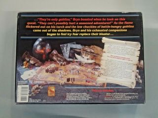 TSR Boardgame Dungeons & Dragons Board Game - The Goblin ' s Lair Box Complete 2