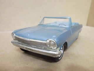 1963 Chevrolet Nova Ss Convertible Promo 1:25 Scale By Amt