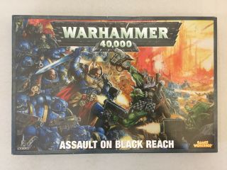 Warhammer 40k Assault On Black Reach Games Workshop Tabletop Battlegame Open Box