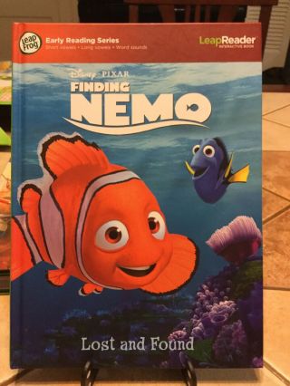 Finding Nemo Lost And Found Leap Frog Leap Reader Pixar Disney Tag Book