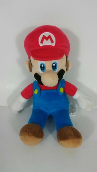 Authentic Licensed Mario Bros 9 " Mario Stuffed Soft Plush Doll Nintendo