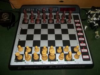 Vintage Fidelity Electronics Chess Challenger Electronic Cess Set