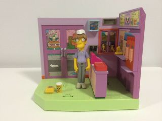 2001 The Simpsons Wos Interactive Playset - Krusty Burger - 100 Complete