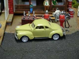 Ho Train 1/87 Vehicle Car Truck Auto 1941 Plymouth Deluxe Club Coupe Cmw D80