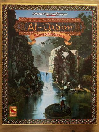 Dungeons & Dragons - Ruined Kingdoms Boxed Set - Al - Qadim - Unused/mint/complete