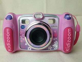 Vtech Kidizoom Duo Camera - Pink - Online Exclusive 2 Cameras 4x Digital Zoom
