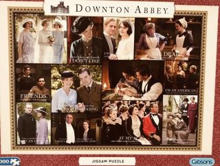 Gibsons Downton Abbey 1000 Piece Jigsaw Puzzle G7041
