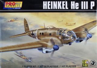 Pro Modeler Revell 1:32 Heinkel He Iii P Plastic Model Kit 85 - 5628u
