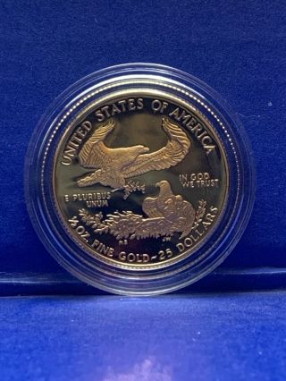 1995 One - Half Ounce $25 American Eagle Gold Coin 2