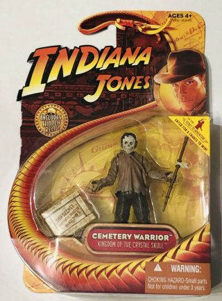Cemetery Warrior Indiana Jones Kingdom Of The Crystal Skull Hasbro Figure