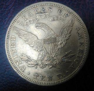 . Half Ounce Gold Us Ten Dollars $10 Liberty Eagle 1907
