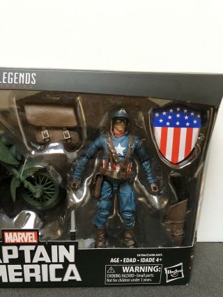 Marvel Legends 80th WWII Captain America,  Motorcycle 6 