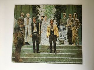 Star Wars 1977 Vintage Kenner 500 Piece Jigsaw Puzzle Complete Assembled No Box