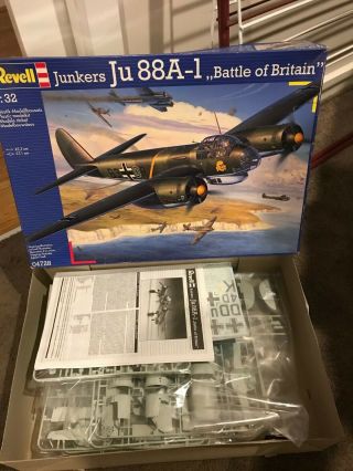 1/32 Revell,  Junkers Ju 88 - A1,  Battle Of Britain,  04728