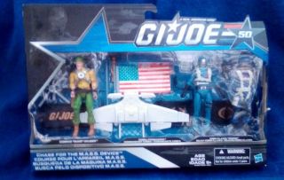 Hasbro Gi Joe 50th 3 Pack Chase For The Mass M.  A.  S.  S.  Device Mib