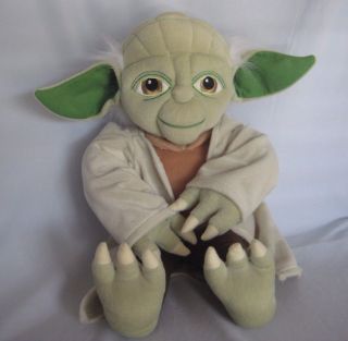 Star Wars Yoda Pillow Buddy 18 " Plush Stuffed Animal With Tags