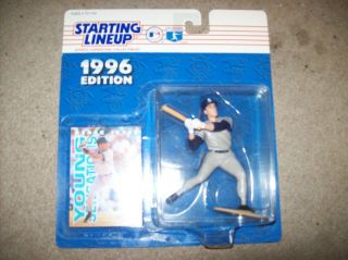 Derek Jeter - Starting Lineup Mlb 1996 Action Figure & Card Yankees