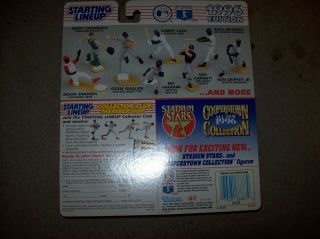 DEREK JETER - Starting Lineup MLB 1996 Action Figure & Card YANKEES 2
