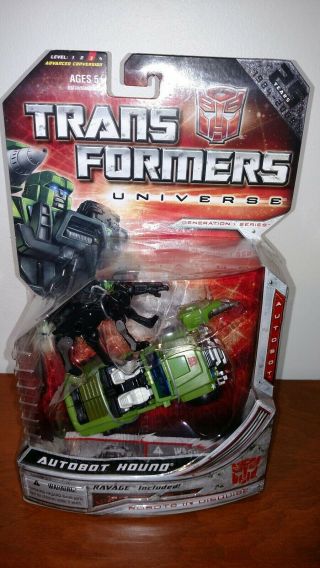 Hasbro Transformers Universe 25th Anniversary G1 Series Deluxe Hound Ravage Misb