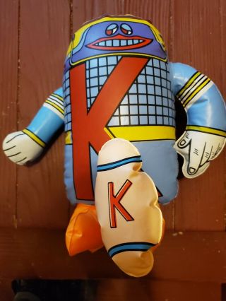 1988 Vintage Letter People Inflatable - K - No Leaks Style Blow Up Toy