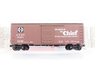 N Scale Micro - Trains Nsc Mtl 07 - 88 Atsf Santa Fe The Chief 40 