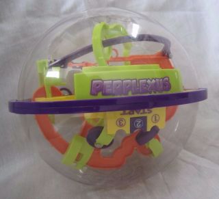 Perplexus The 3d Puzzle Ball Maze Game Brain Teaser Toy By Plasmart