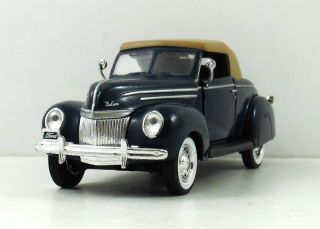 1939 Ford Deluxe Convertible 1/32 Scale National Motor