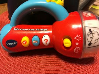 Spin And Learn Color Flashlight Toy (vtech)