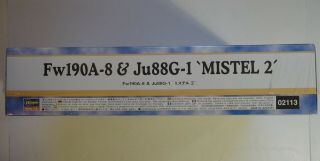 Hasegawa 02113 1/72 Fw190A - 8 & Ju88G - 1 Mistel 2 2