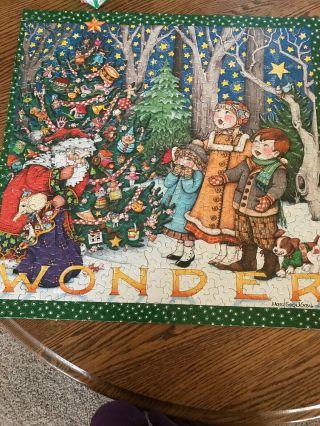 Mary Engelbreit Christmas 500 Piece Jigsaw Puzzle The Wonder Of Christmas