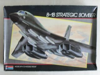 Monogram 1:72 B - 1b Bomber Aircraft Model Kit 5606 Extra Decal,  Canopy,  &missiles.